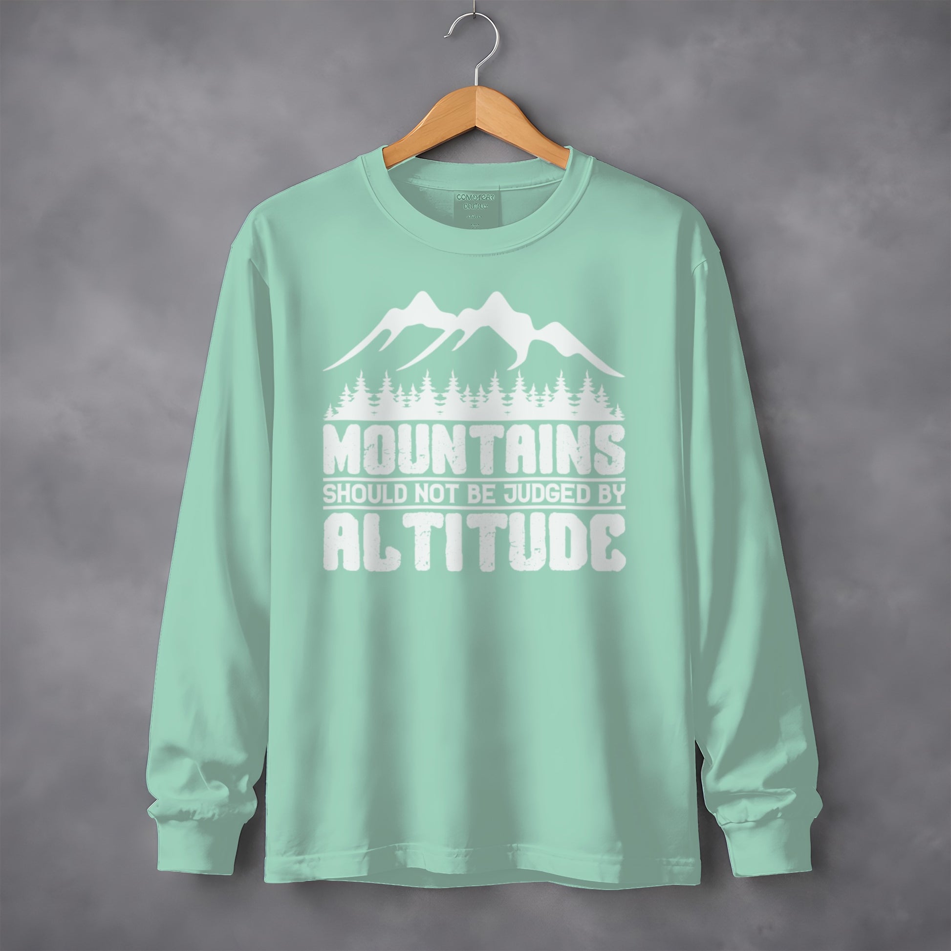 Mountains Should Not Be Judged By Altitude Shirt