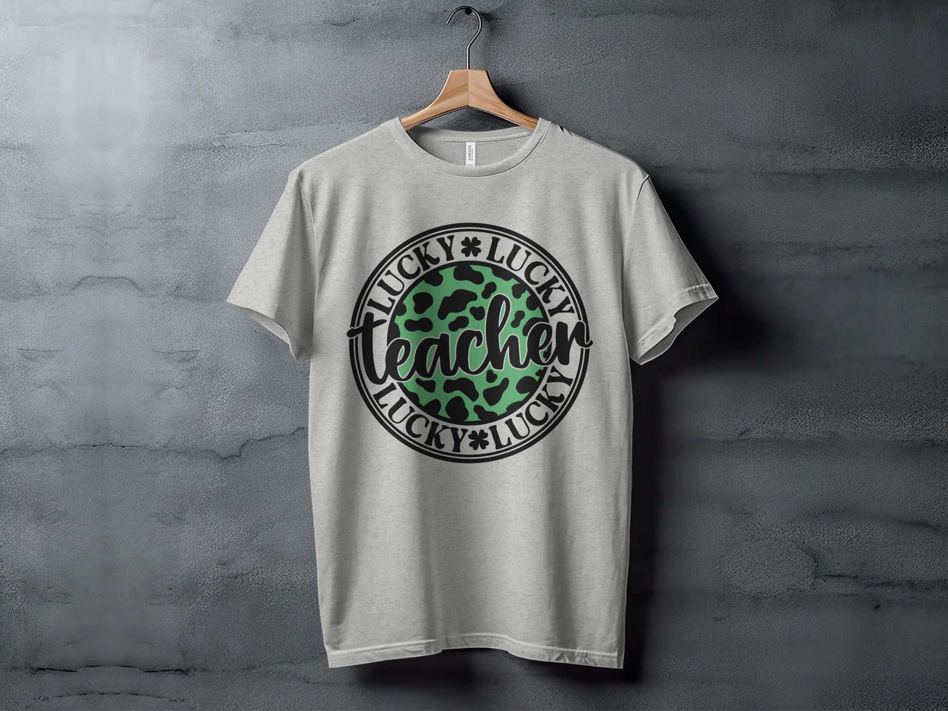 Lucky Teacher Graphic T-Shirt for St. Patrick's Day