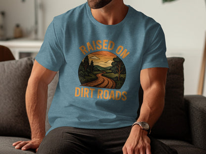 Raised On Dirt Roads Graphic T-Shirt
