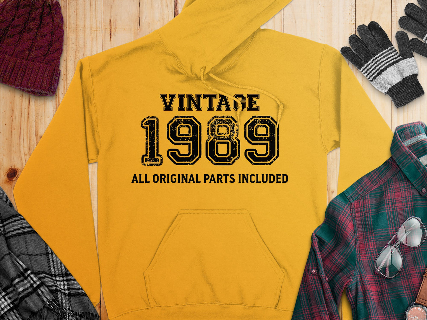 Vintage 1989 All Original Parts Included Hoodie