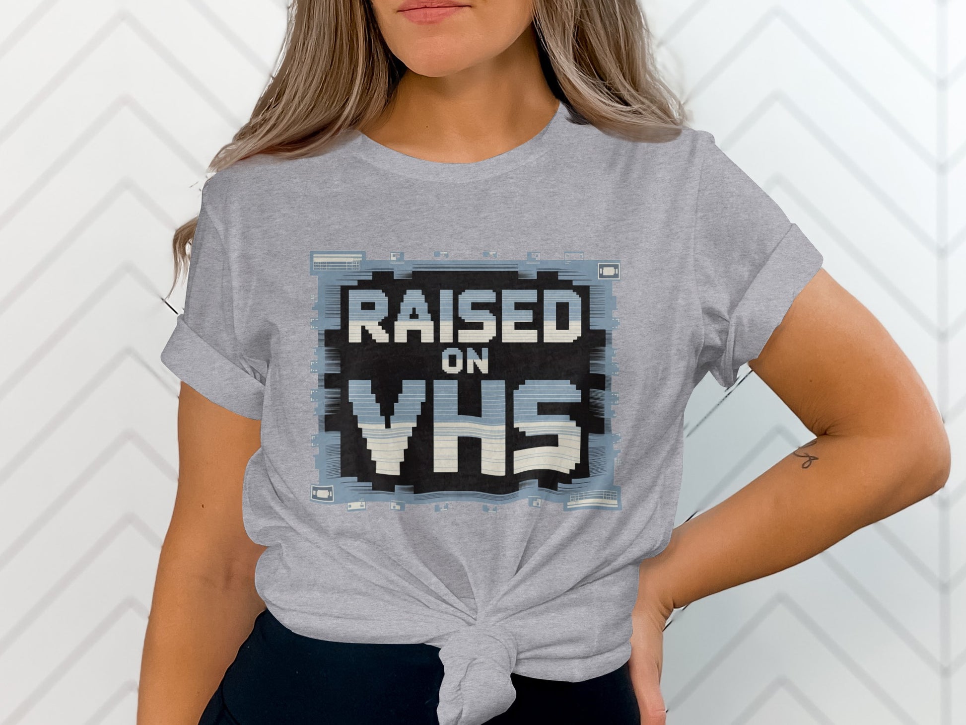 Raised on VHS Graphic Tee Shirt Product