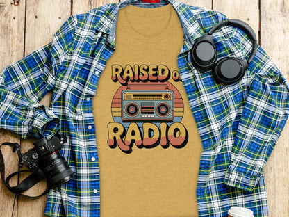 Raised On Radio Graphic T-Shirt for Music Lovers