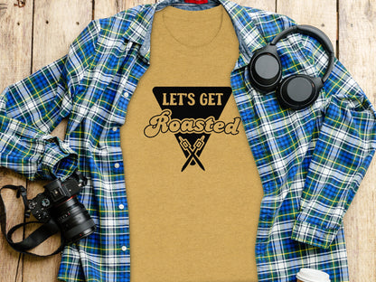 Let's Get Roasted Marshmallow Roasting Sticks T-Shirt T-Shirt - Outdoor & Adventure Collection - Mile Marker 16 Gear by Cloud 16 Clothing Co.