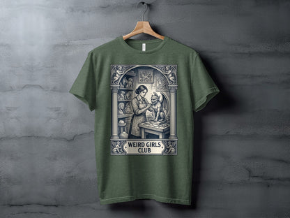 Gothic Artisan 'Weird Girls Club' T-Shirt - Black Label Series