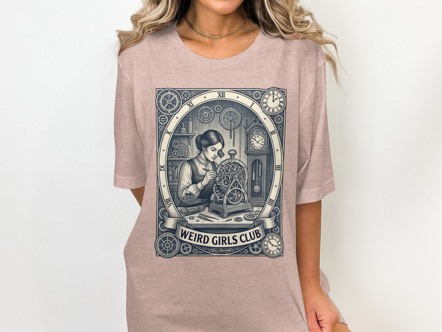 Weird Girls Club: Chrono-Craft T-Shirt - Black Label Series