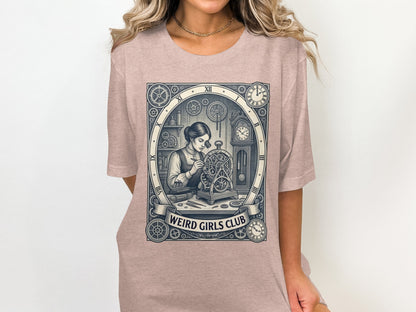 Weird Girls Club: Chrono-Craft T-Shirt - Black Label Series