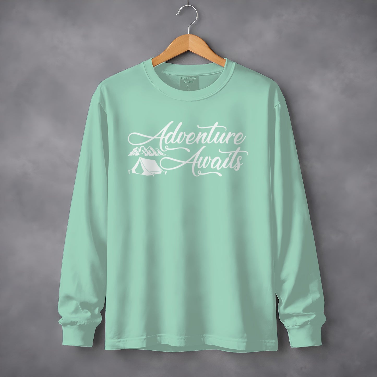 Adventure Awaits Long Sleeve Shirt Casual Wear