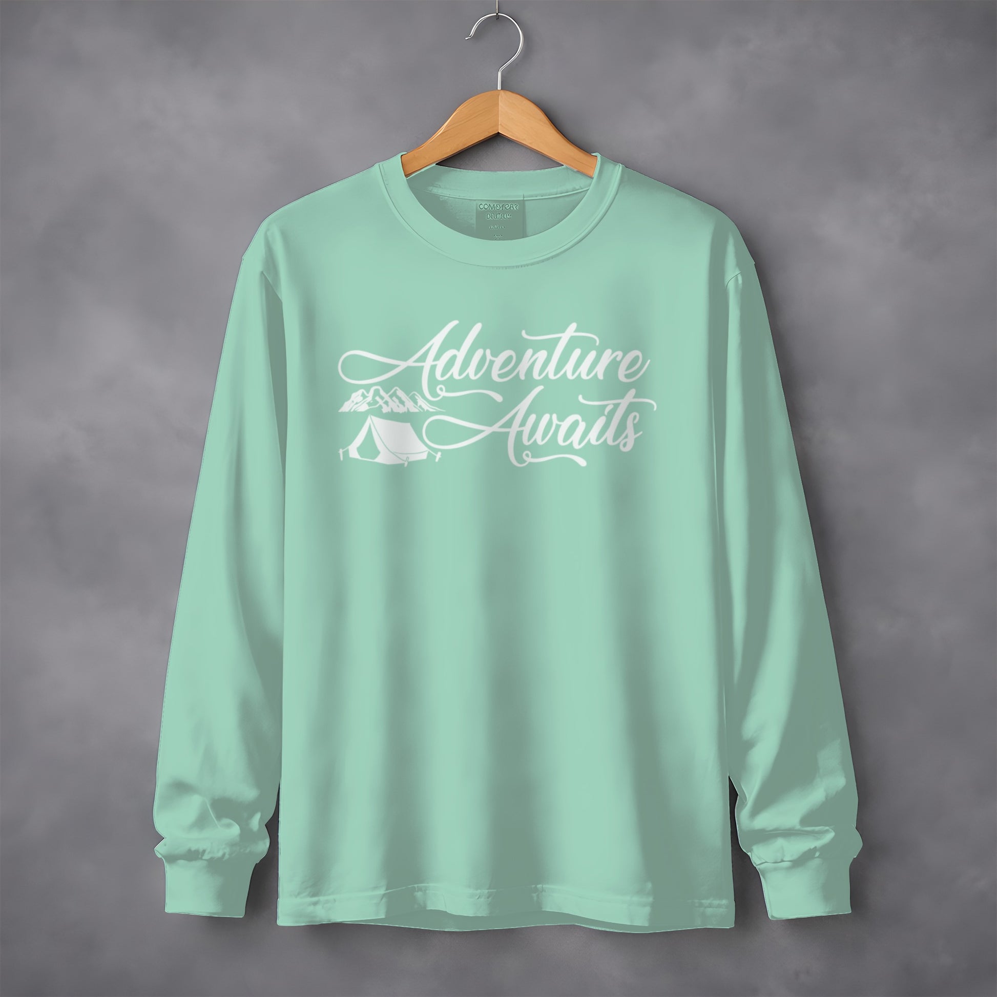 Adventure Awaits Long Sleeve Shirt Casual Wear