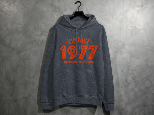 Vintage 1977 All Original Parts Included Hoodie