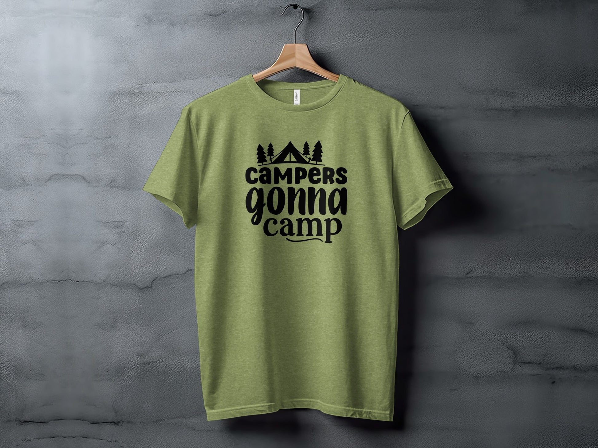 Campers Gonna Camp Camping Outdoor Adventure T-Shirt T-Shirt - Outdoor & Adventure Collection - Mile Marker 16 Gear by Cloud 16 Clothing Co.