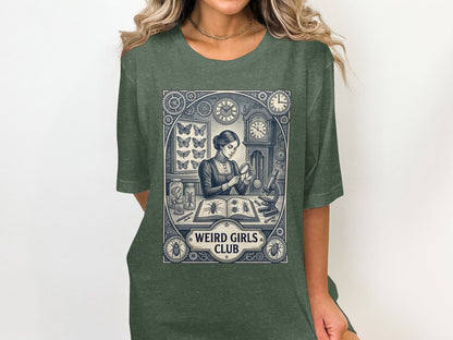 Weird Girls Club: Grand Study T-Shirt - Black Label Series