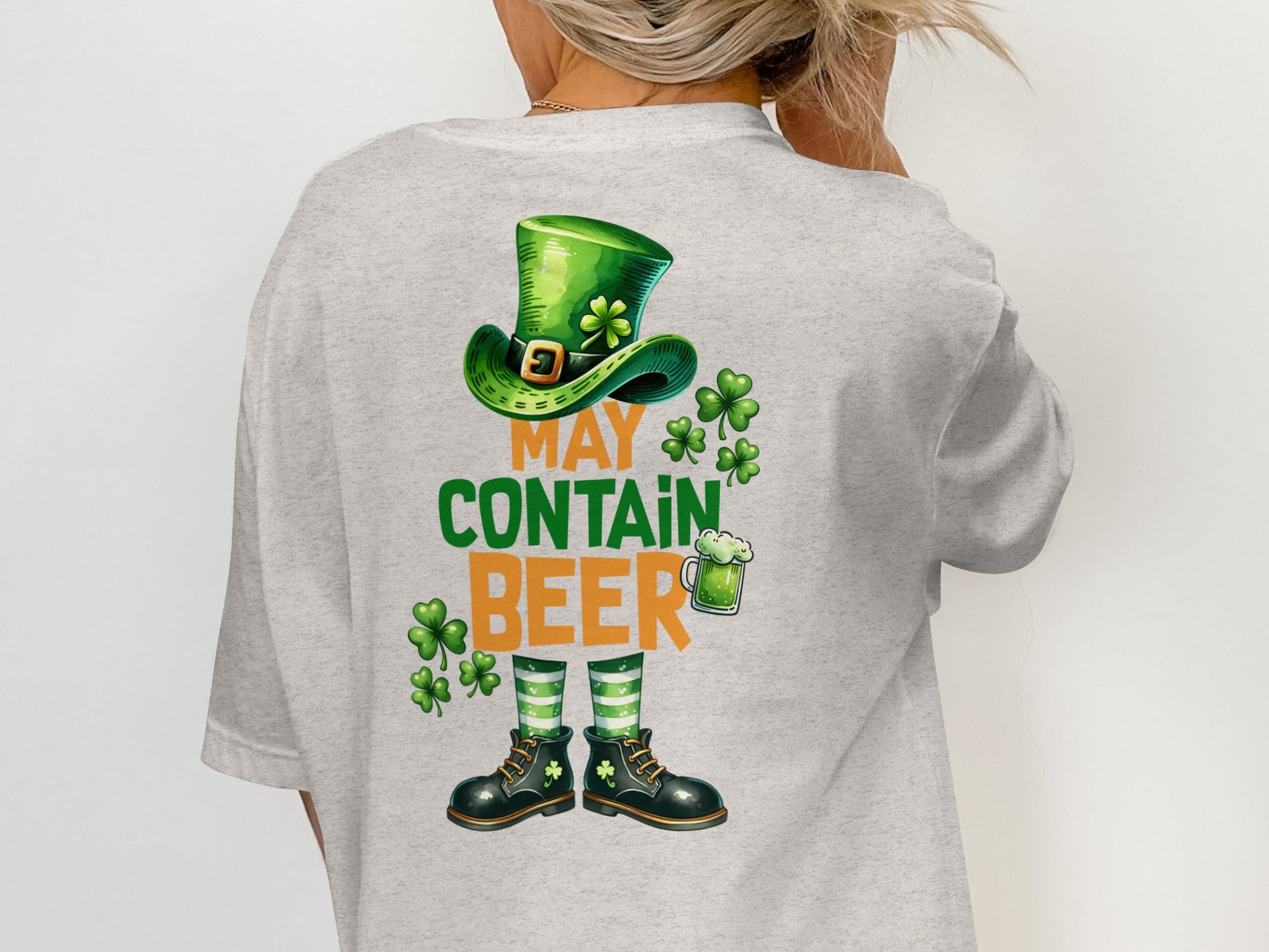 Scrappy Malone's Bar Art, Irish Pub Logo, Vintage Style Print, Other Products, Shamrock Design, Bar Sign T-Shirt - Scrappy Malone's Bar 100-Proof Humor - Cloud 16 Clothing Co.