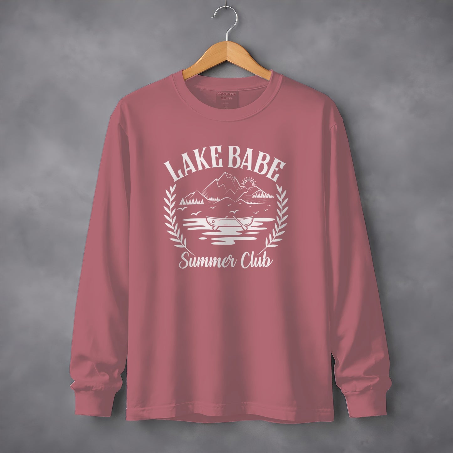 Lake Babe Summer Club Long Sleeve Shirt