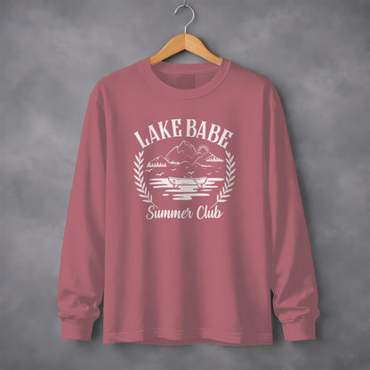 Lake Babe Summer Club Long Sleeve Shirt