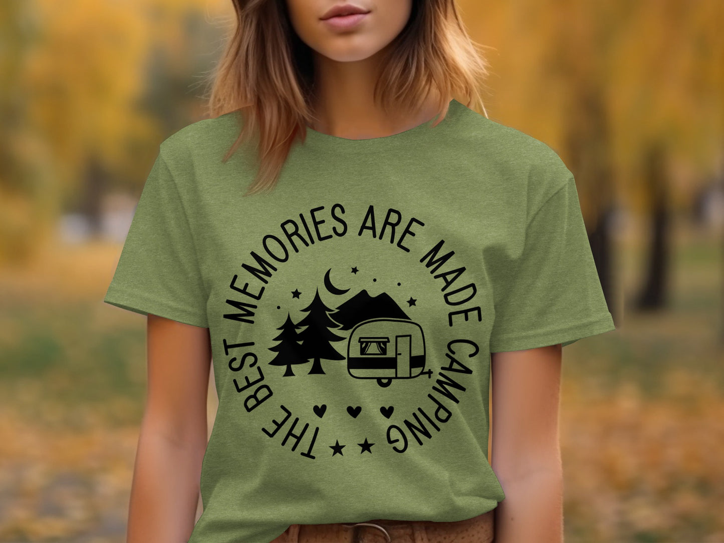 The Best Memories are Made Camping T-Shirt T-Shirt - Outdoor & Adventure Collection - Mile Marker 16 Gear by Cloud 16 Clothing Co.