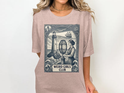 Weird Girls Club: Beacon of Mystery T-Shirt - Black Label Series
