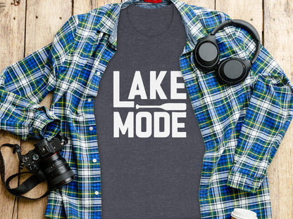 Embrace the Lake Life with Our Cool Lake Mode T-Shirt T-Shirt - Outdoor & Adventure Collection - Mile Marker 16 Gear by Cloud 16 Clothing Co.