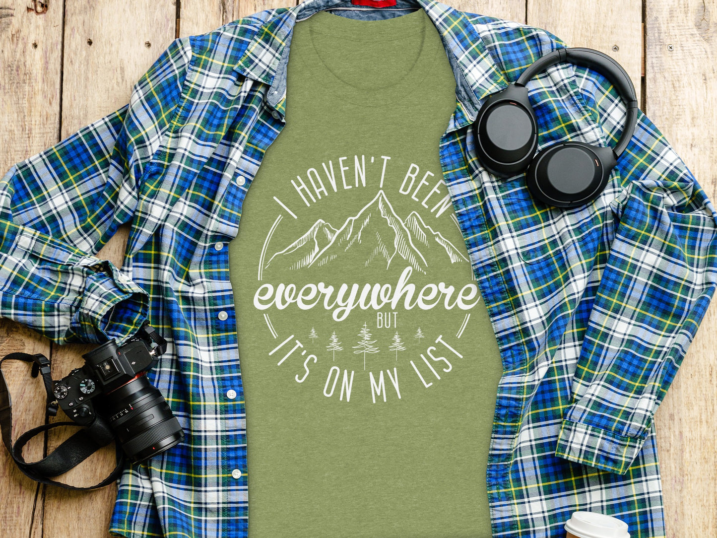 Haven't Been Everywhere But It's On My List T-Shirt T-Shirt - Outdoor & Adventure Collection - Mile Marker 16 Gear by Cloud 16 Clothing Co.