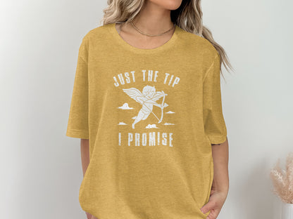 Just The Tip I Promise Funny Graphic Shirt Product