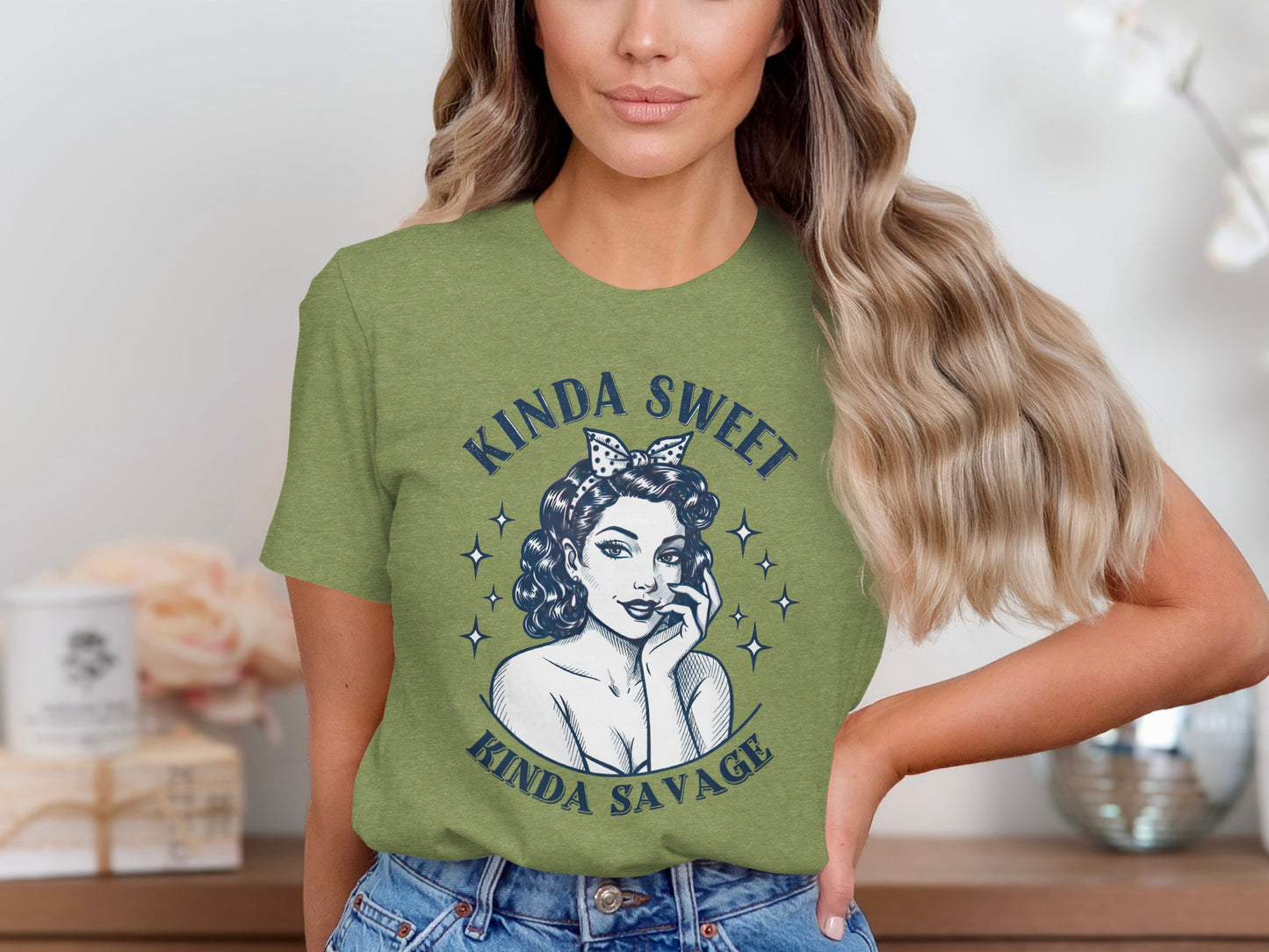 Kinda Sweet Kinda Savage Graphic Tee for Bold Style