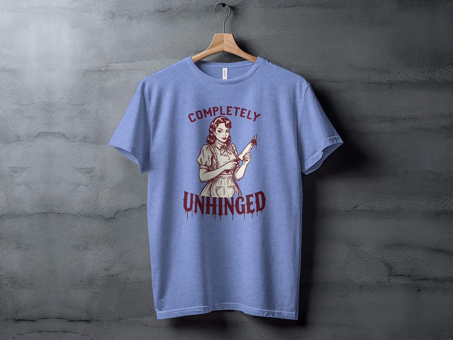 Completely Unhinged Graphic T-shirt for Unusual Style