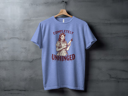 Completely Unhinged Graphic T-shirt for Unusual Style