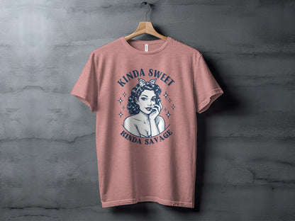 Kinda Sweet Kinda Savage Graphic T-Shirt