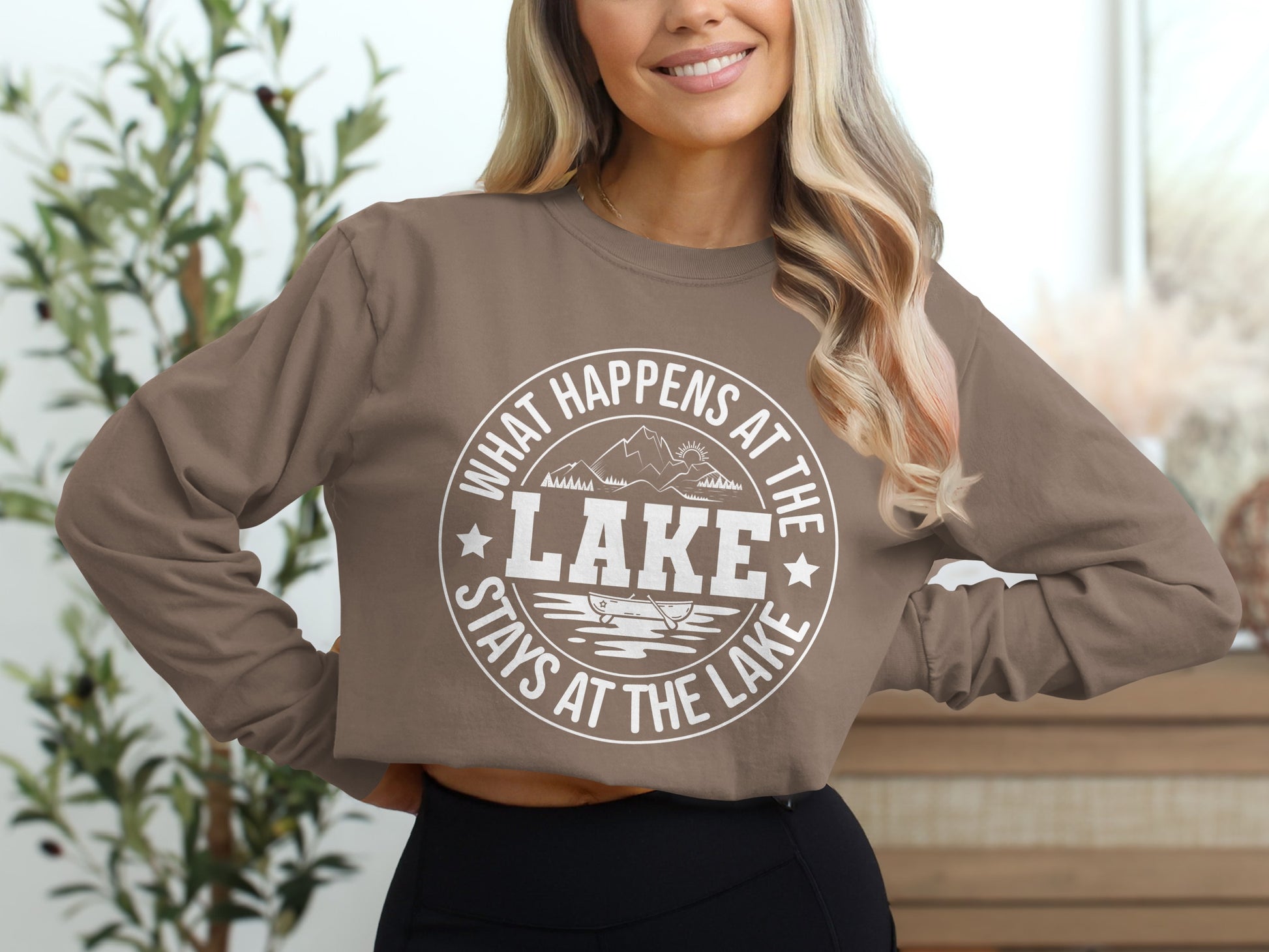 What Happens At The Lake Stays At The Lake Shirt