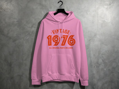 Vintage 1976 All Original Parts Included Hoodie