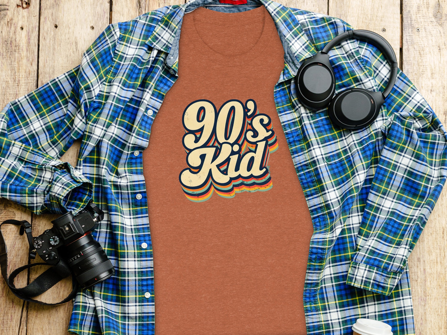 90's Kid Retro Graphic Tee for Nostalgic Fashion Fans