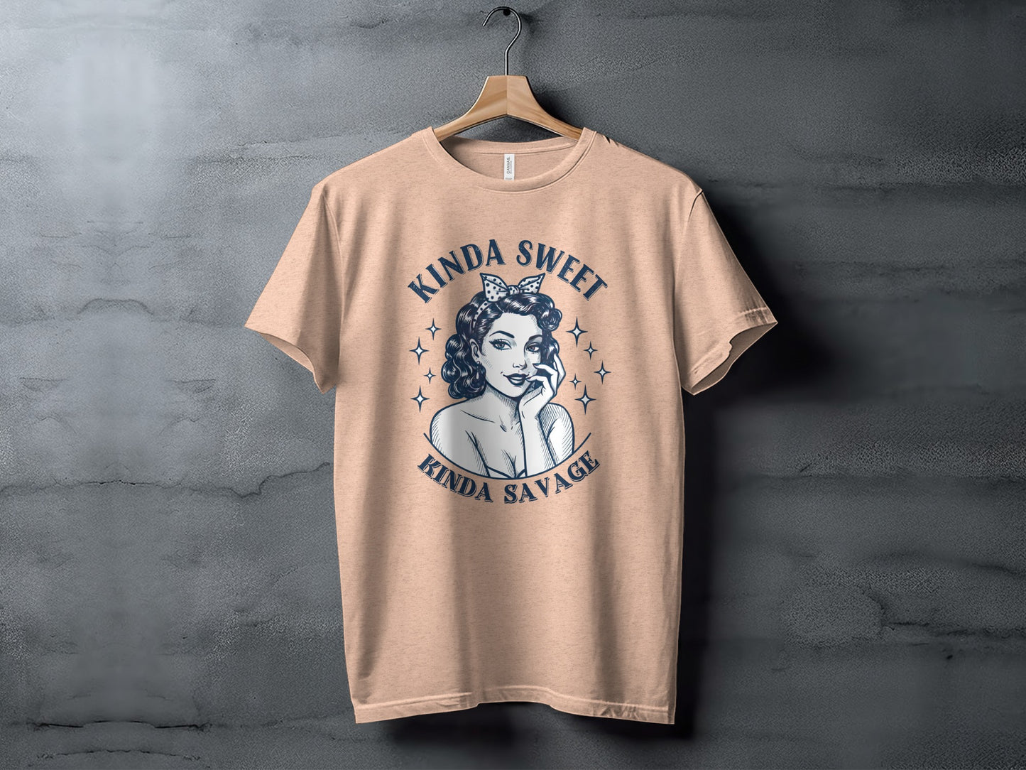 Kinda Sweet Kinda Savage Graphic Tee Shirt