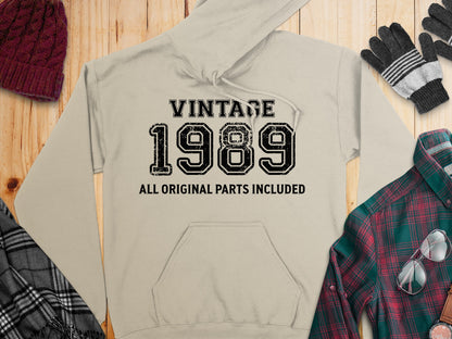 Vintage 1989 All Original Parts Included Hoodie