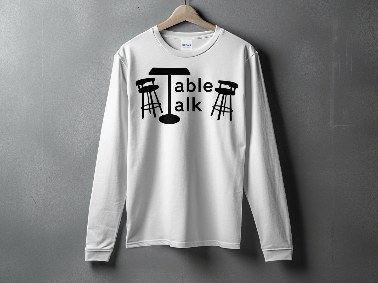 Table Talk White Long Sleeve Shirt for Casual Wear