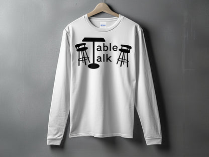 Table Talk White Long Sleeve Shirt for Casual Wear