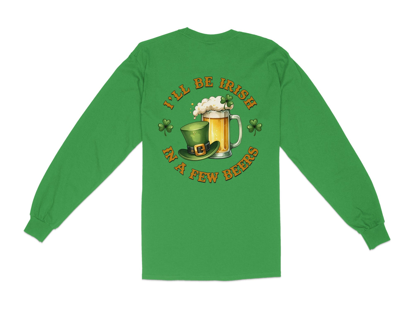 Scrappy Malone's Bar, Shamrock Decor, St Patricks Day, Irish Pub Sign, Gift for Pub Owner, Home Bar Decor T-Shirt - Scrappy Malone's Bar 100-Proof Humor - Cloud 16 Clothing Co.
