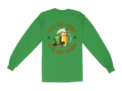 Scrappy Malone's Bar, Shamrock Decor, St Patricks Day, Irish Pub Sign, Gift for Pub Owner, Home Bar Decor T-Shirt - Scrappy Malone's Bar 100-Proof Humor - Cloud 16 Clothing Co.