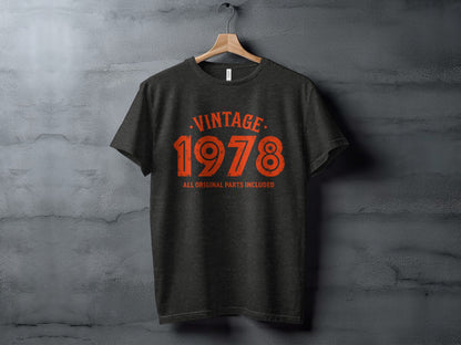 Vintage 1978 All Original Parts Included T-shirt