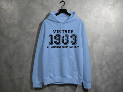 Vintage 1983 All Original Parts Included Hoodie