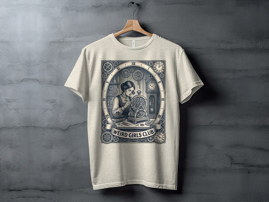 Weird Girls Club: Chrono-Craft T-Shirt - Black Label Series