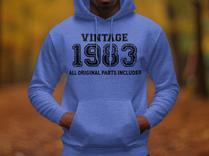 Vintage 1983 All Original Parts Included Hoodie