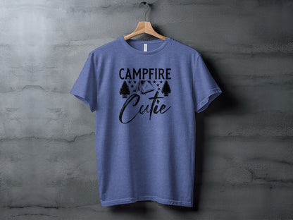 Campfire Cutie Tent Arrowheads Stars T-Shirt T-Shirt - Outdoor & Adventure Collection - Mile Marker 16 Gear by Cloud 16 Clothing Co.