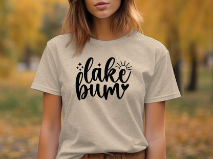 Lake Bum Sunshine Graphic Design Simple T-Shirt T-Shirt - Outdoor & Adventure Collection - Mile Marker 16 Gear by Cloud 16 Clothing Co.