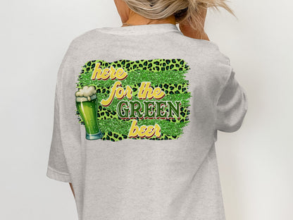 Scrappy Malone's Bar, Irish Pub Design, Clover Shamrock Graphic, Vintage Style Sign, Retro Bar Logo, Gift Idea, St Patrick's Day T-Shirt - Scrappy Malone's Bar 100-Proof Humor - Cloud 16 Clothing Co.