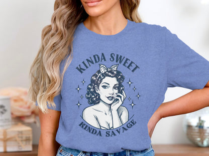 Kinda Sweet Kinda Savage Graphic T-Shirt