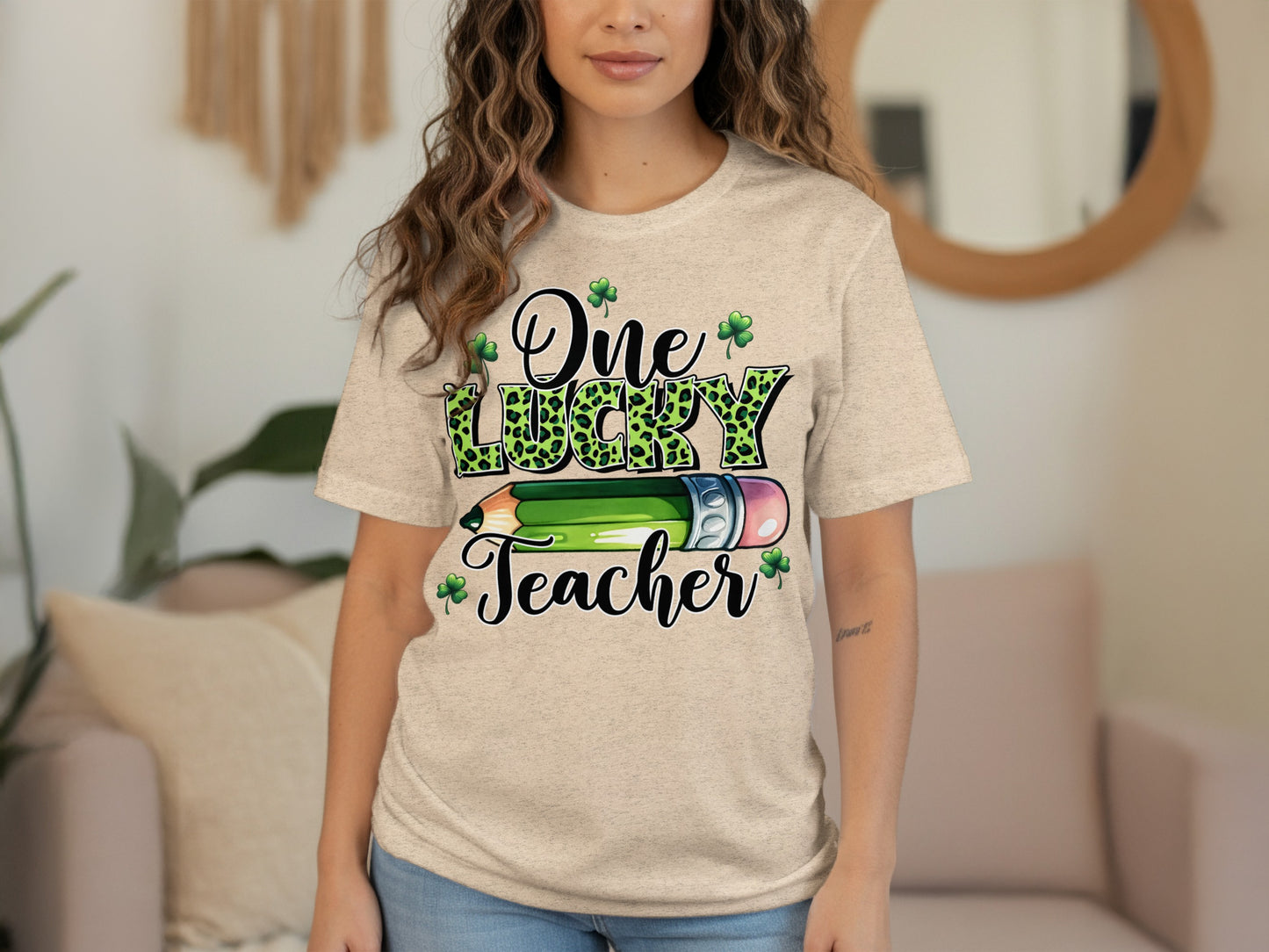 One Lucky Teacher St. Patrick's Day Shirt