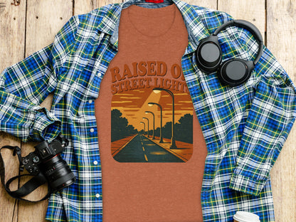 Raised On Street Lights Graphic T-Shirt For Unisex