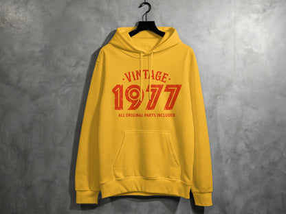 Vintage 1977 All Original Parts Included Hoodie