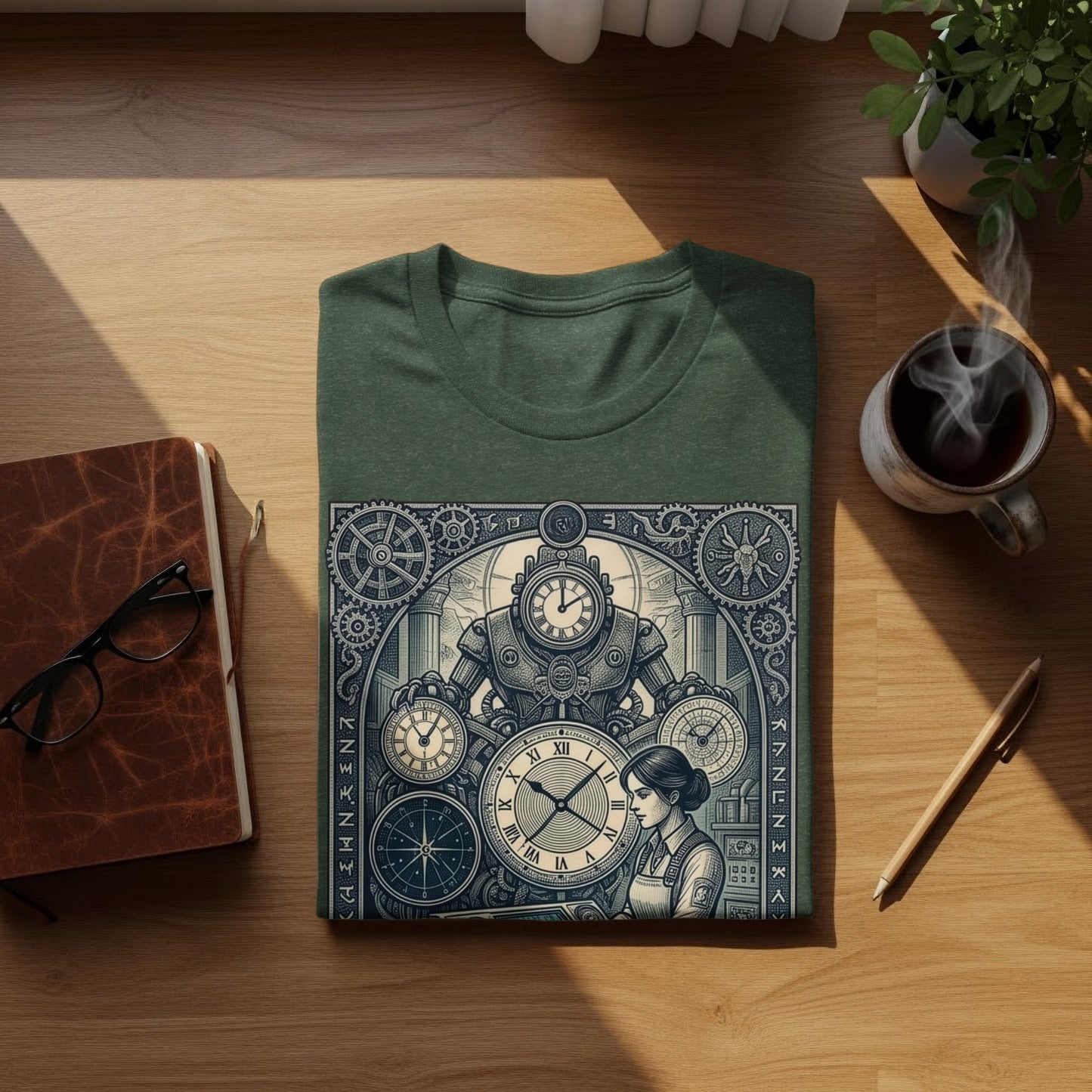 Weird Girls Club Steampunk Inventor T-Shirt - Black Label Series