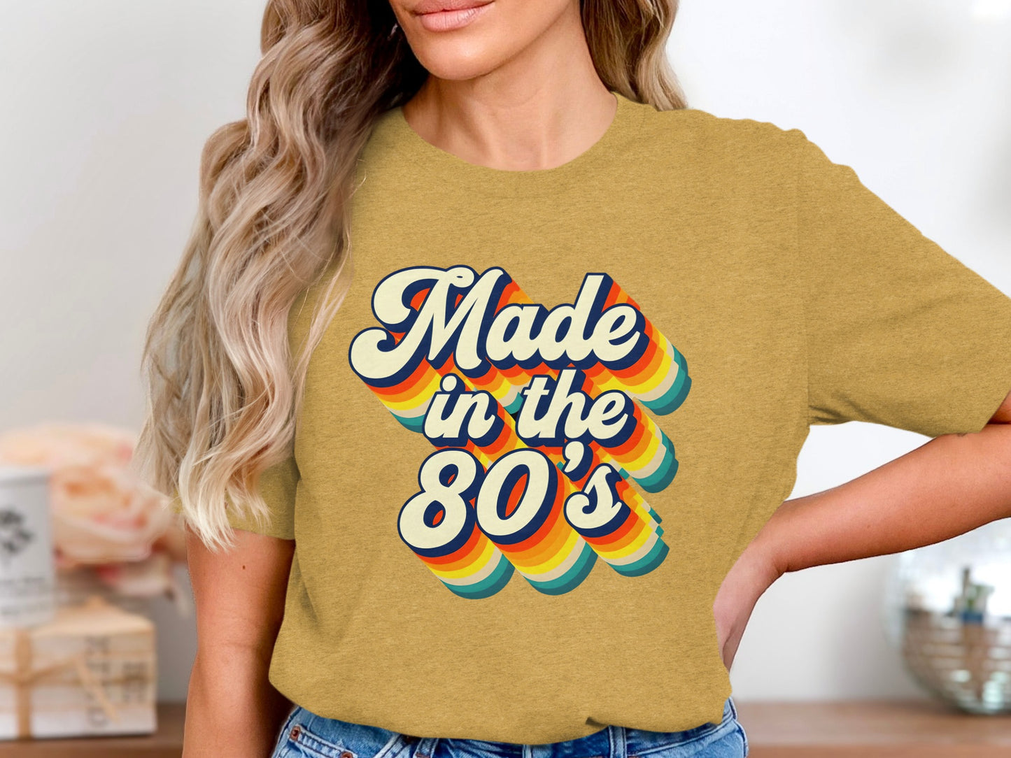 Made in the 80's Retro Graphic Tee Shirt Product