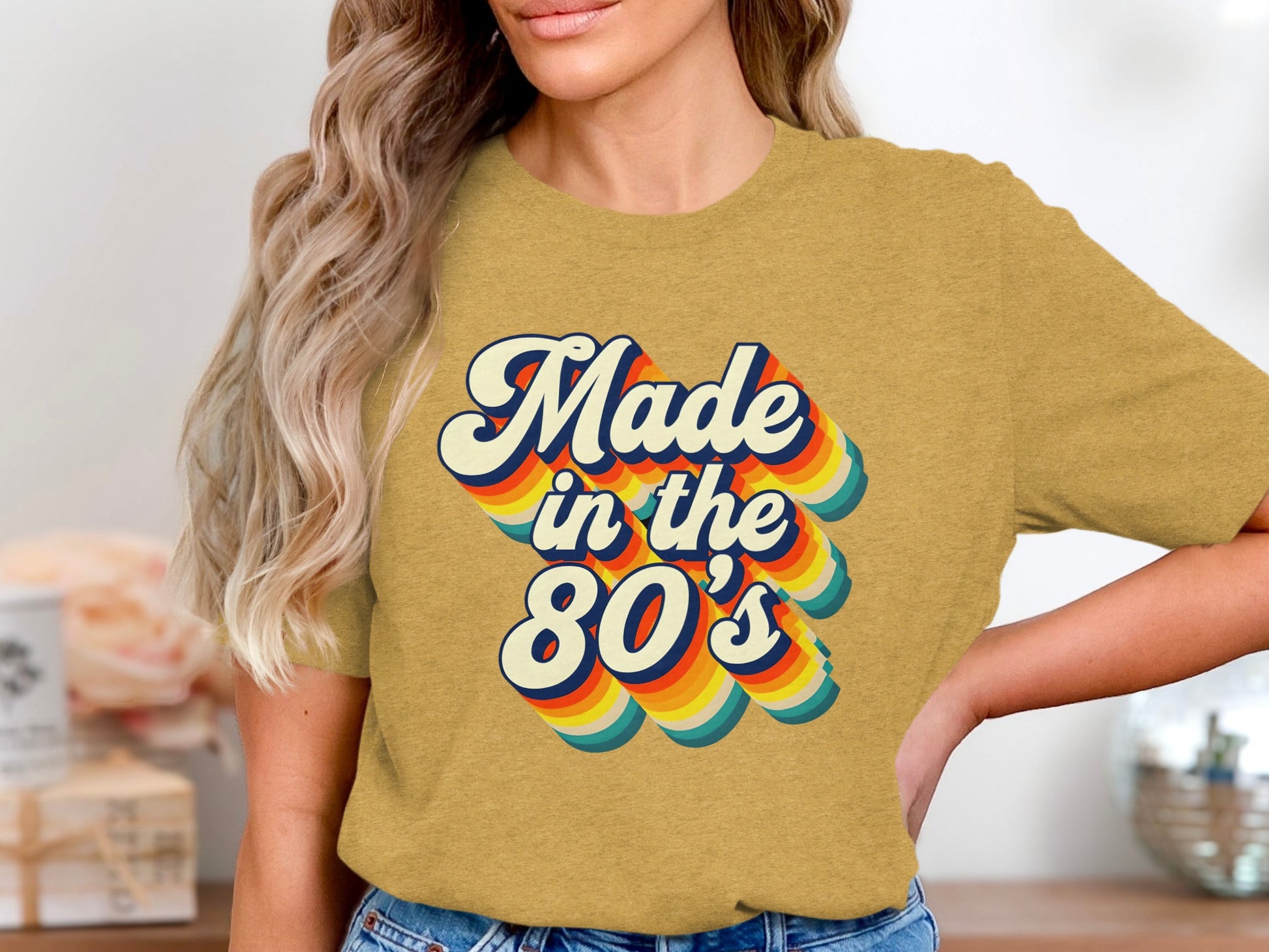Made in the 80's Retro Graphic Tee Shirt Product